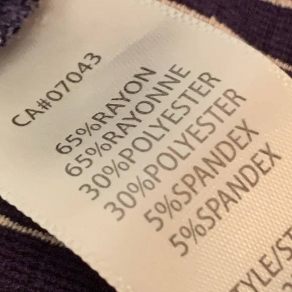 Max Studio Polka Dot Ruffled 3/4 Sleeve - Picture 4 of 7